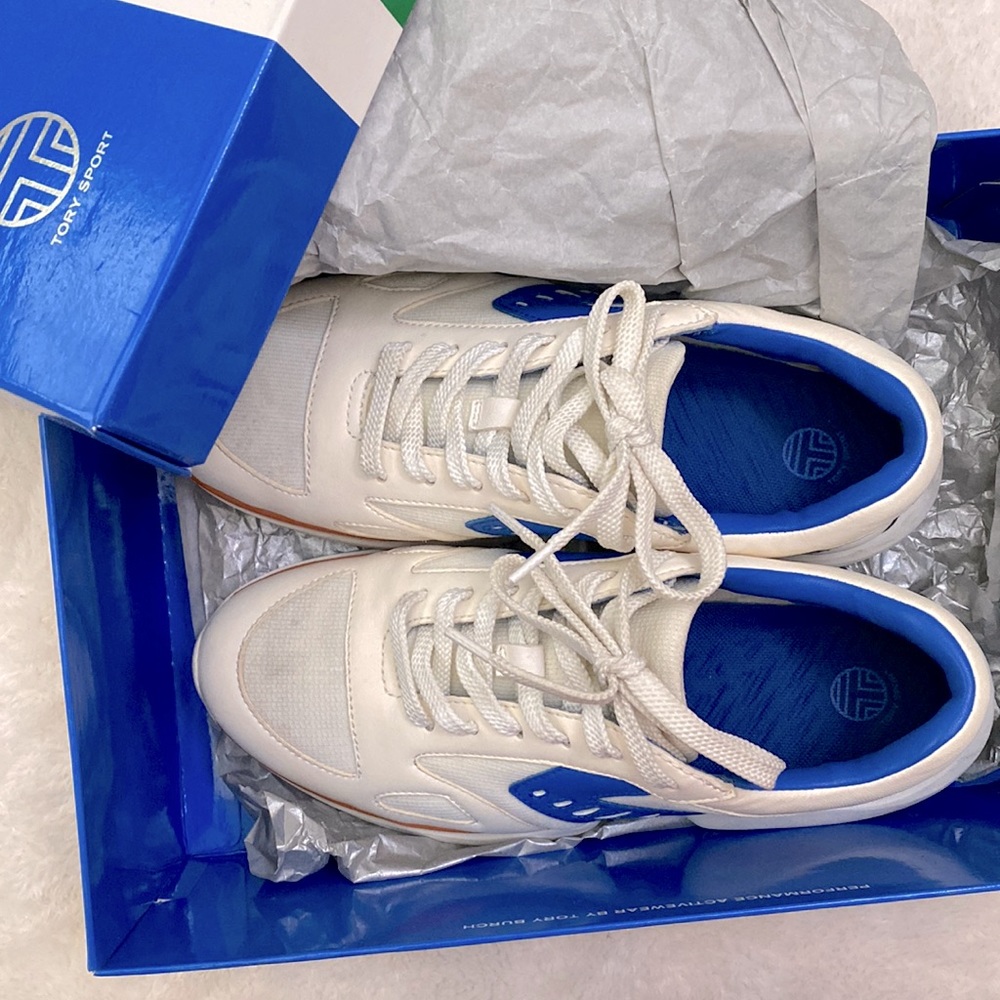Tory Sport AUTHENTIC Bubble Lace Up Sneakers 7